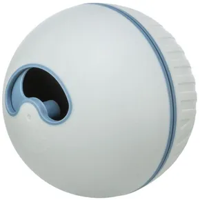 Snack Ball, csemegegolyó 11 cm, műanyag, szürke
